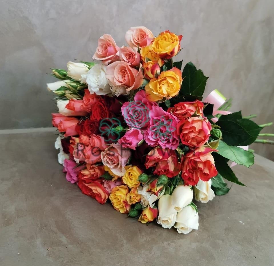 Букет цветов из: Розы в Высоком Мурманская область