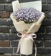 Букет цветов из:  Гипсофила в Высоком Мурманская область