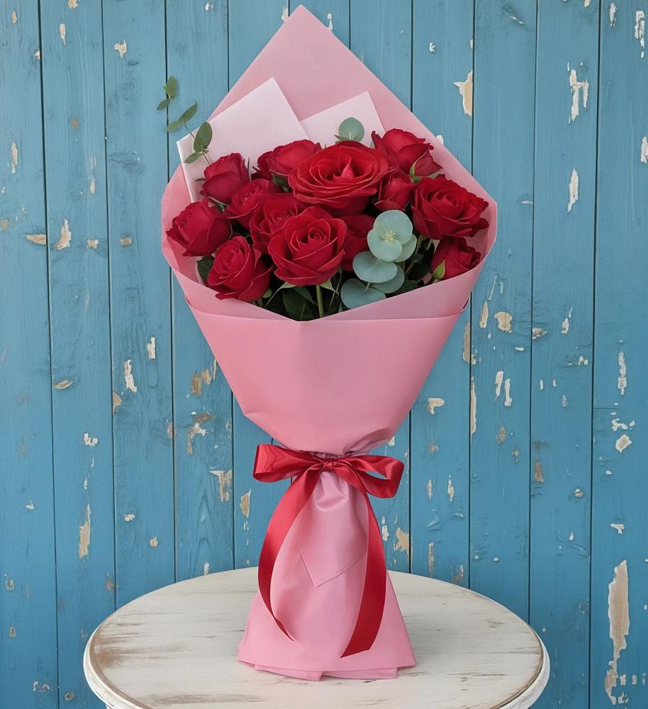 Букет цветов из: Розы в Высоком Мурманская область