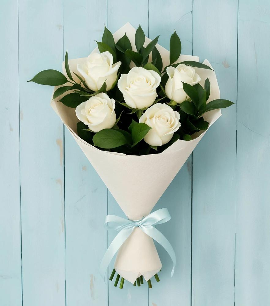 Букет цветов из: Розы в Высоком Мурманская область