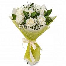 Букет цветов из:  Розы #REPLACE_PRED# Высоком Мурманская область