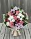 Букет цветов из: Альстромерии, Гвоздики, Розы и Хризантемы в Высоком Мурманская область