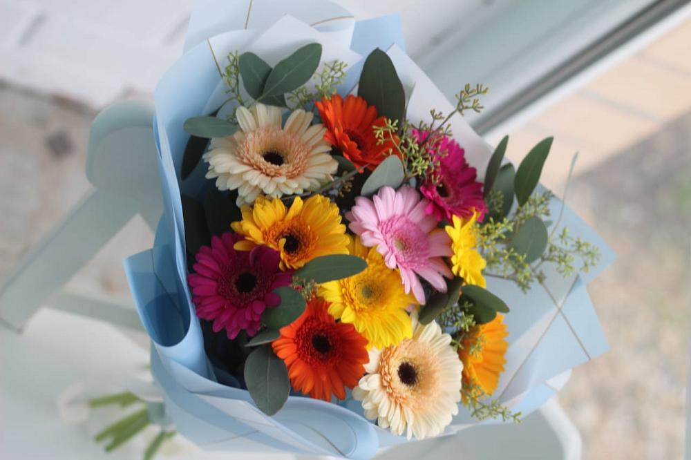 Букет цветов из: Герберы в Высоком Мурманская область