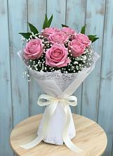 Букет цветов из:  Розы #REPLACE_PRED# Высоком Мурманская область