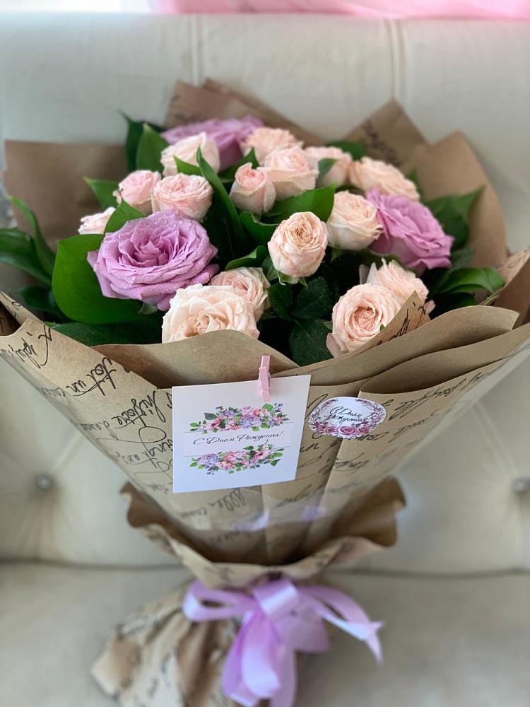 Букет цветов из: Розы в Высоком Мурманская область