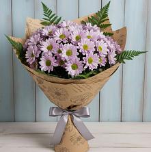 Букет цветов из:  Хризантемы в Высоком Мурманская область