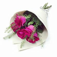Букет цветов из:  Розы #REPLACE_PRED# Высоком Мурманская область