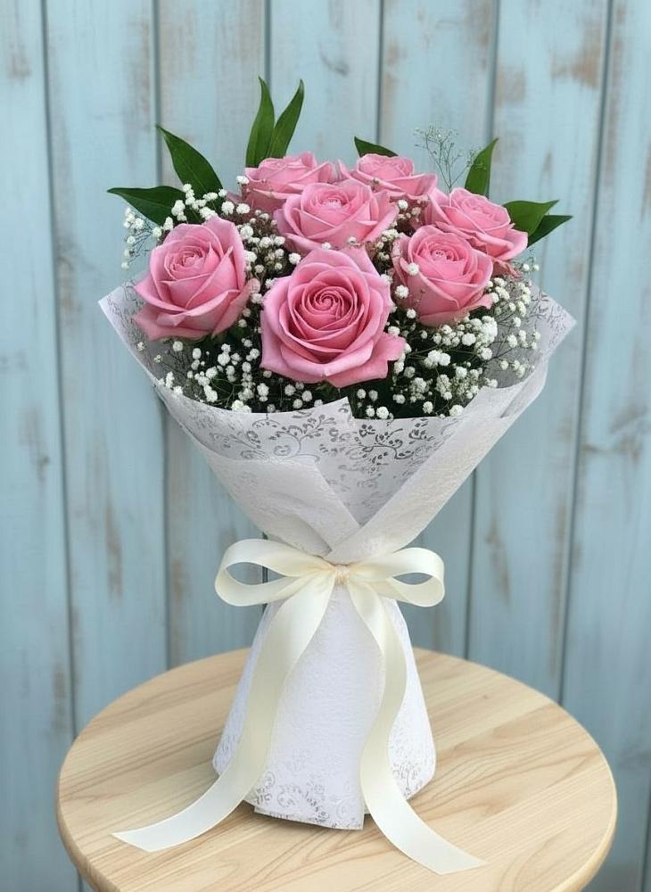 Букет цветов из: Розы в Высоком Мурманская область