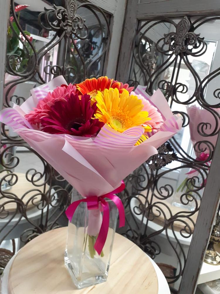 Букет цветов из: Герберы в Высоком Мурманская область