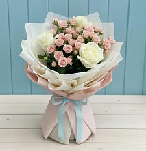 Букет цветов из:  Розы #REPLACE_PRED# Высоком Мурманская область