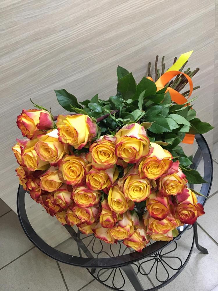 Букет Желтые розы в Высоком Мурманская область