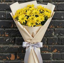 Букет цветов из:  Хризантемы в Высоком Мурманская область