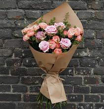 Букет цветов из:  Розы #REPLACE_PRED# Высоком Мурманская область