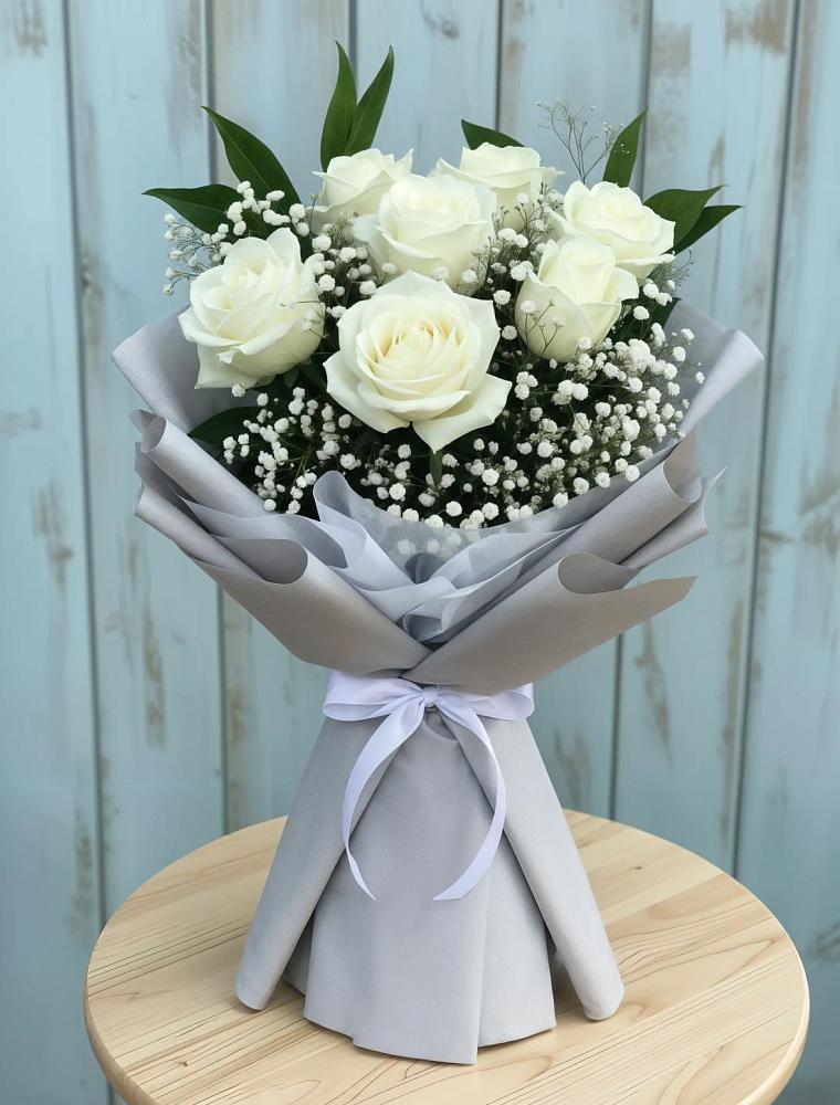 Букет цветов из: Розы в Высоком Мурманская область