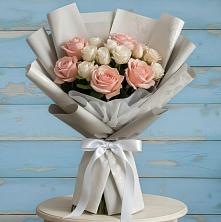 Букет цветов из:  Розы в Высоком Мурманская область