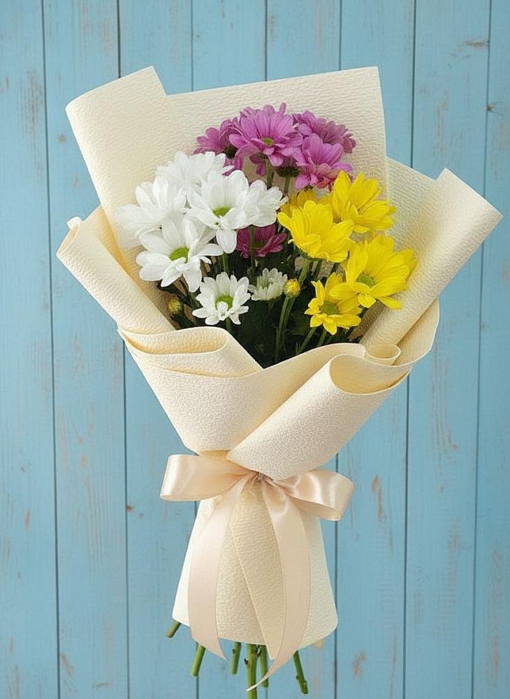 Букет цветов из: Хризантемы в Высоком Мурманская область