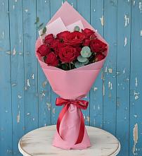 Букет цветов из:  Розы в Высоком Мурманская область