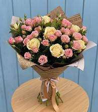 Букет цветов из:  Розы в Высоком Мурманская область