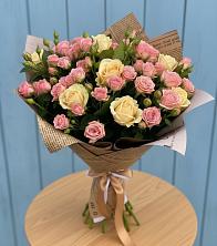 Букет цветов из:  Розы в Высоком Мурманская область