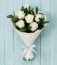 Букет цветов из:  Розы #REPLACE_PRED# Высоком Мурманская область