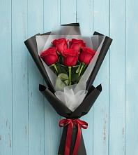 Букет цветов из:  Розы #REPLACE_PRED# Высоком Мурманская область