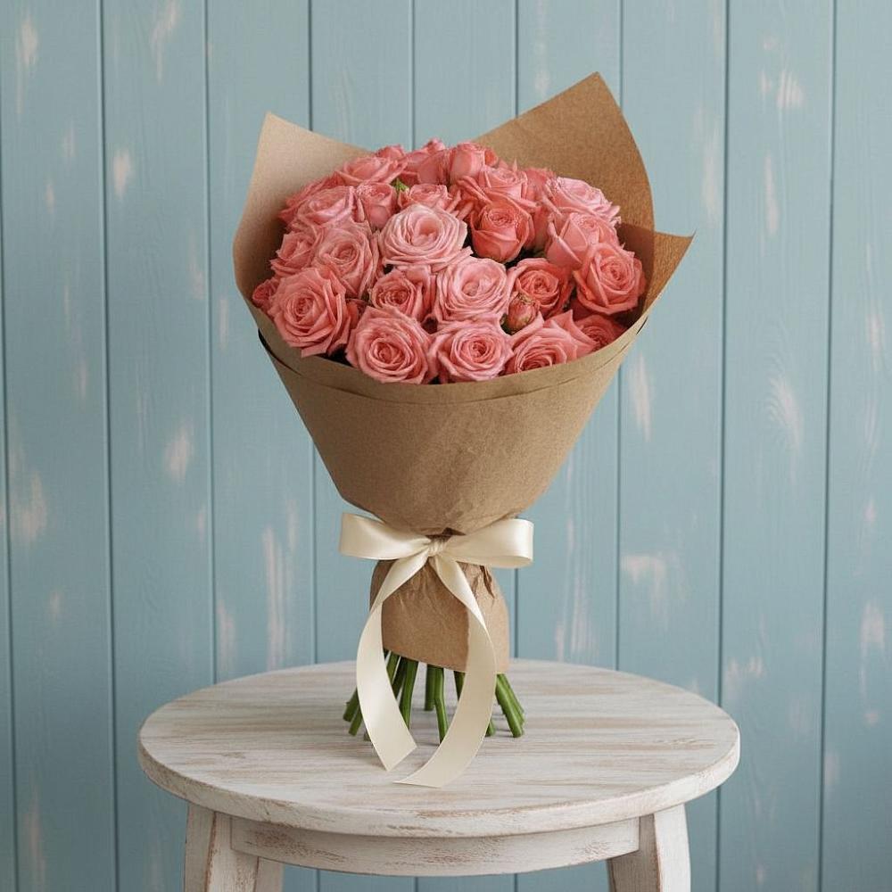 Букет цветов из: Розы в Высоком Мурманская область