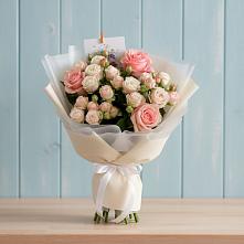 Букет цветов из:  Розы в Высоком Мурманская область