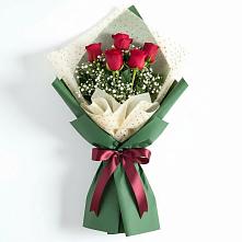 Букет цветов из:  Розы #REPLACE_PRED# Высоком Мурманская область