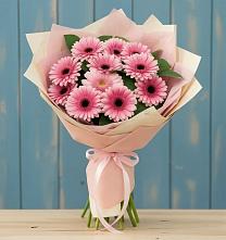 Букет цветов из:  Герберы #REPLACE_PRED# Высоком Мурманская область