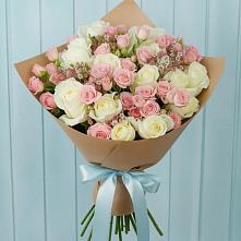 Букет цветов из:  Розы в Высоком Мурманская область