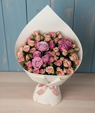 Букет цветов из:  Розы #REPLACE_PRED# Высоком Мурманская область